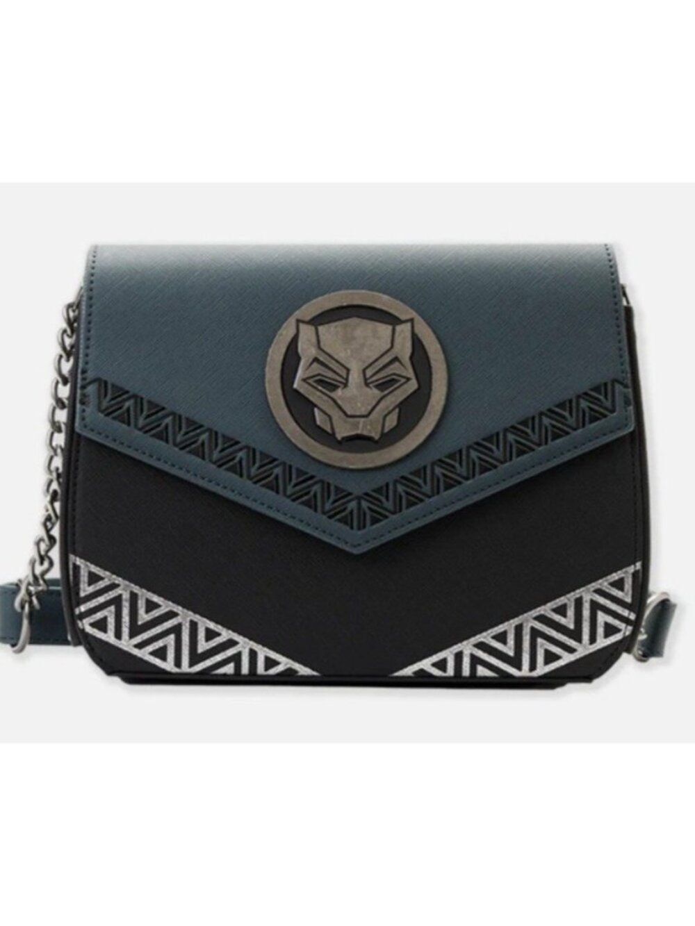 Loungefly Black Panther Wakanda Forever Crossbody Bag Kingdom Purse NWT